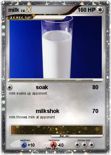Pokemon milk