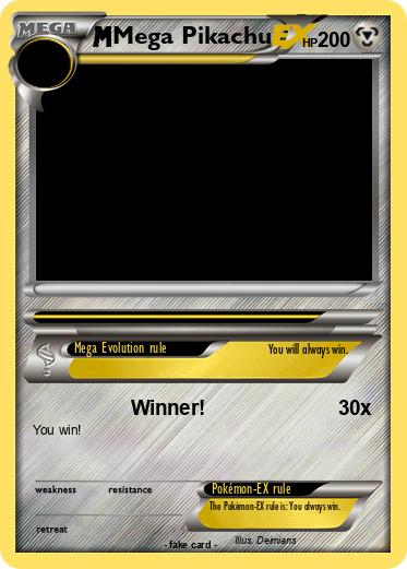 Pokemon Mega Pikachu