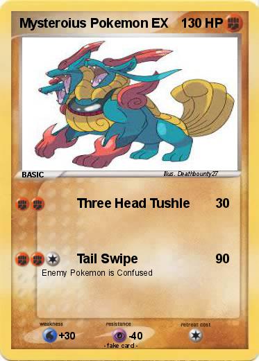 Pokemon Mysteroius Pokemon EX