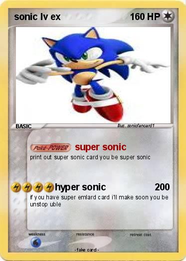 Pokemon sonic lv ex