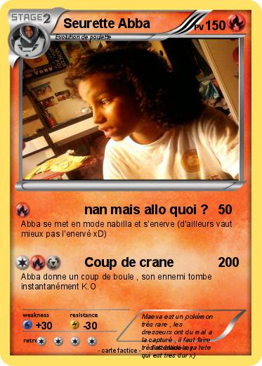 Pokemon Seurette Abba