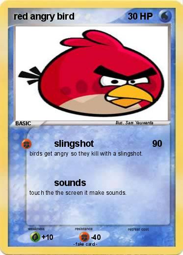 Pokemon red angry bird