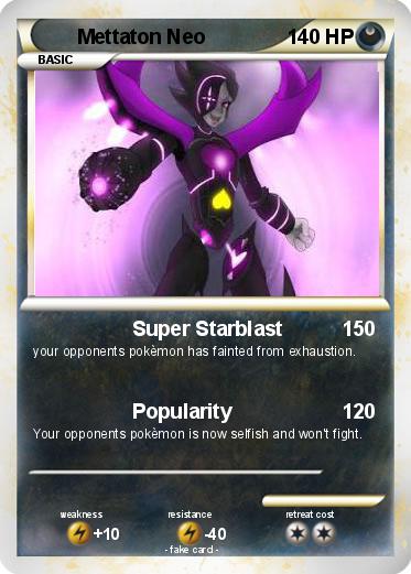 Pokemon Mettaton Neo