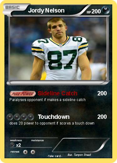 Pokemon Jordy Nelson