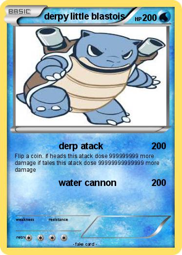 Pokemon derpy little blastois