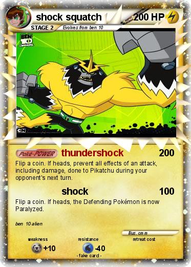 Pokemon shock squatch