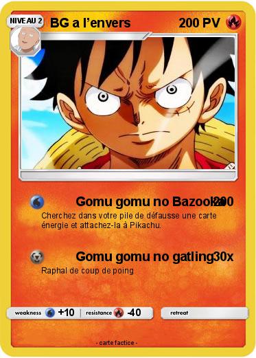 Pokemon BG a l’envers