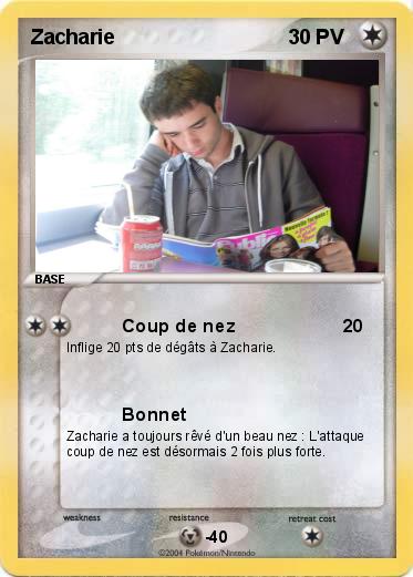 Pokemon Zacharie