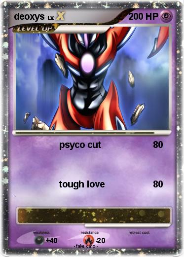 Pokemon deoxys