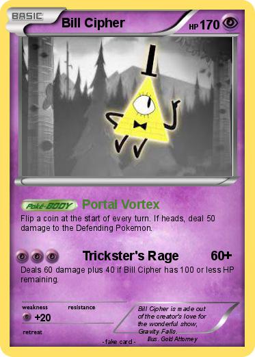 Pokemon Bill Cipher