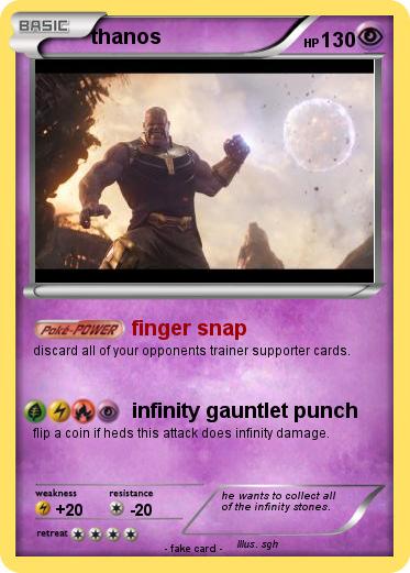 Pokemon thanos