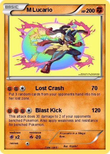 Pokemon M Lucario