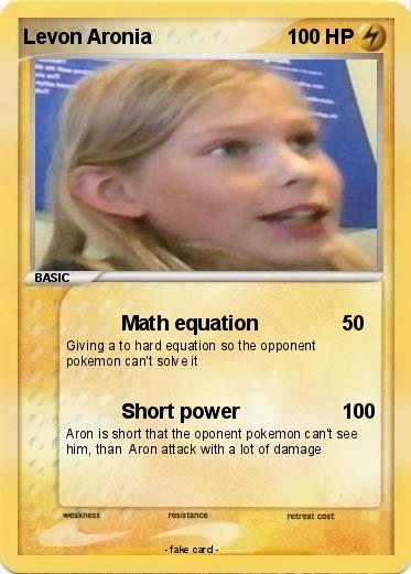 Pokemon Levon Aronia
