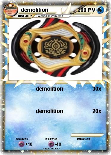 Pokemon demolition