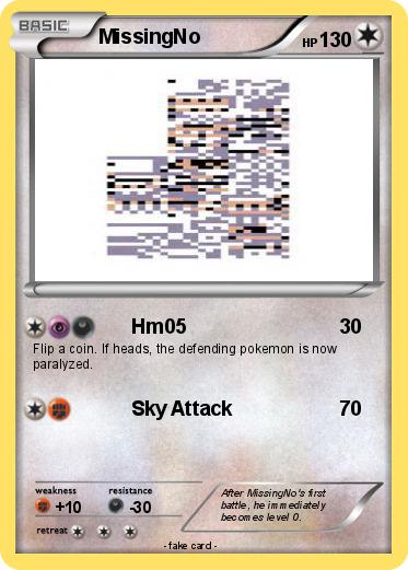 Pokemon MissingNo