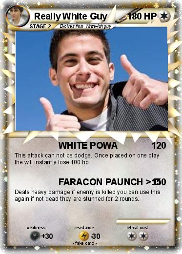 Pokemon Really White Guy