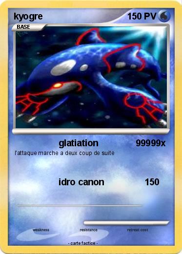 Pokemon kyogre