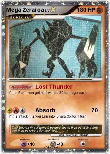 Pokemon Mega Zeraroa