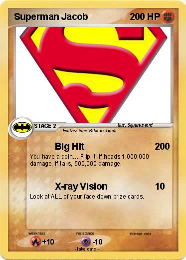 Pokemon Superman Jacob