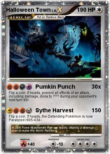 Pokemon Halloween Town