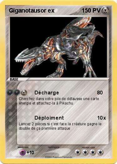 Pokemon Giganotausor ex