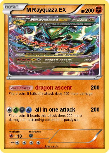 Pokemon M Rayquaza EX