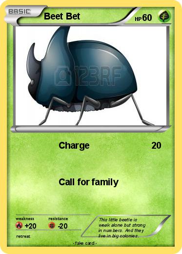 Pokemon Beet Bet