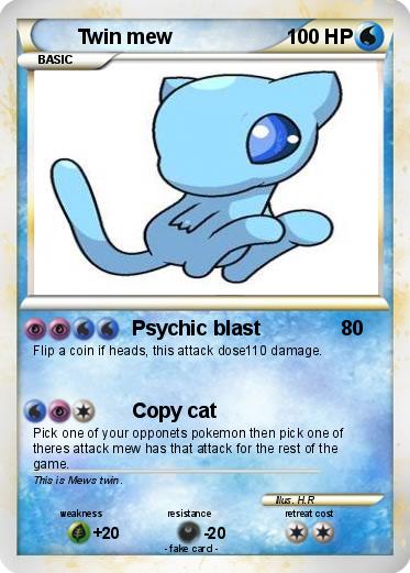 Pokemon Twin mew