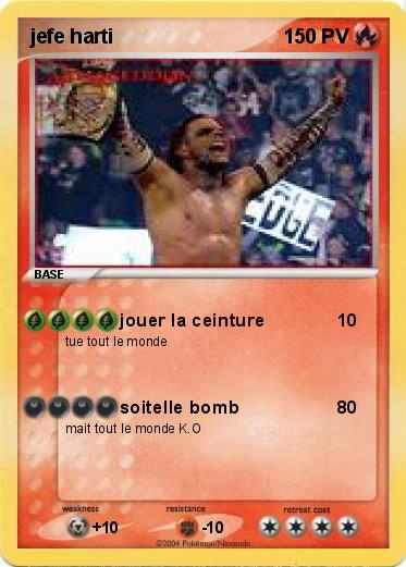 Pokemon jefe harti