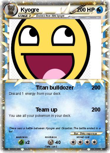 Pokemon Kyogre