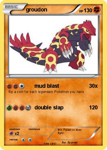 Pokemon groudon