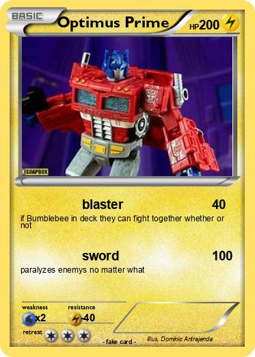 Pokemon Optimus Prime