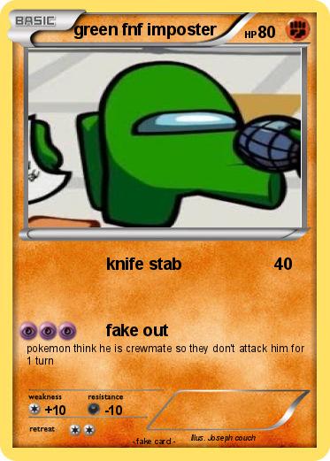 Pokemon green fnf imposter