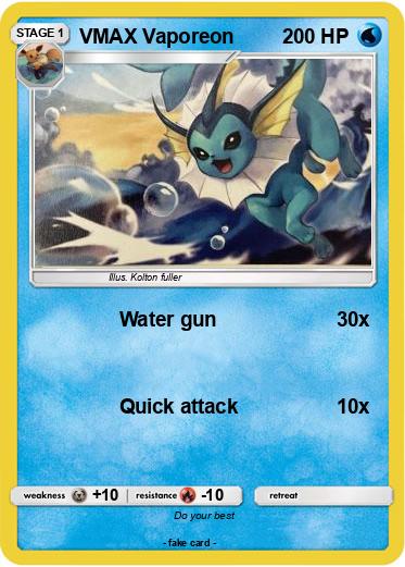 Pokemon VMAX Vaporeon