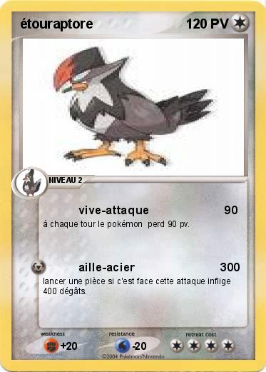 Pokemon étouraptore