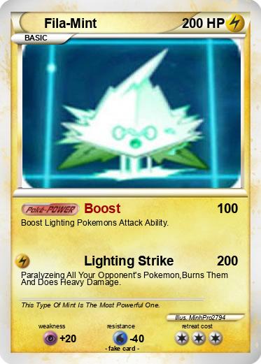 Pokemon Fila-Mint