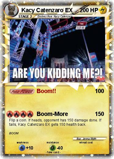 Pokemon Kacy Catenzaro EX