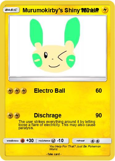 Pokemon Murumokirby's Shiny Minun