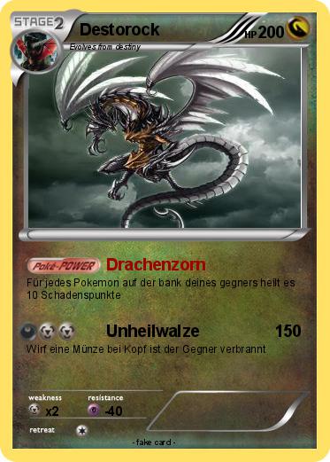 Pokemon Destorock