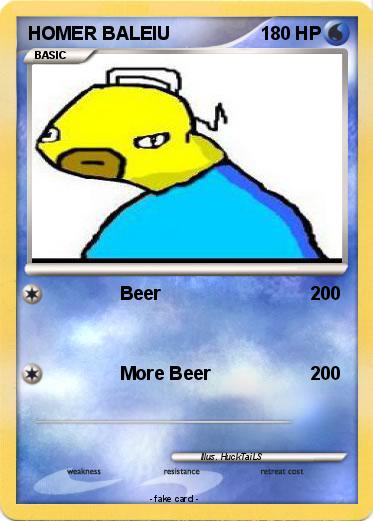 Pokemon HOMER BALEIU
