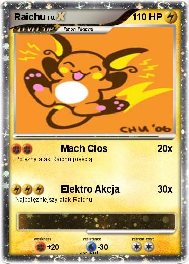 Pokemon Raichu