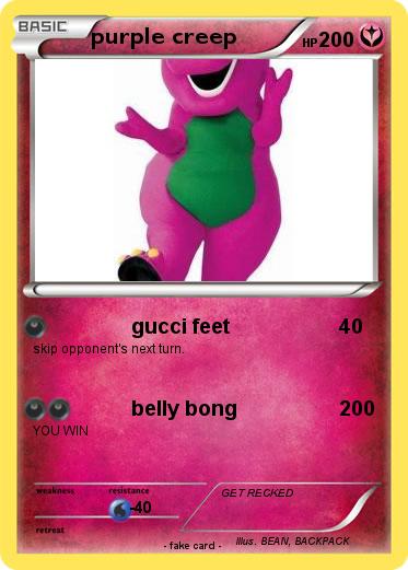 Pokemon purple creep