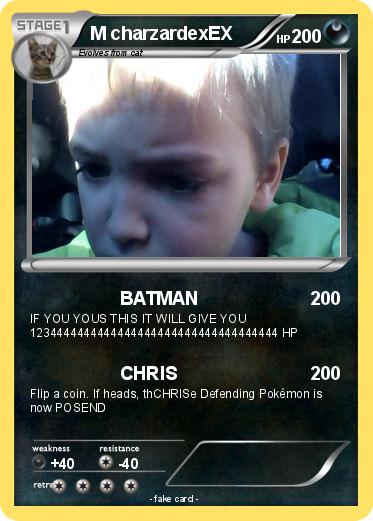 Pokemon M charzardexEX