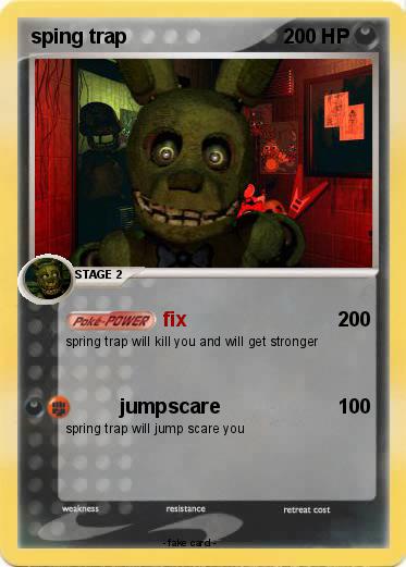 Pokemon sping trap