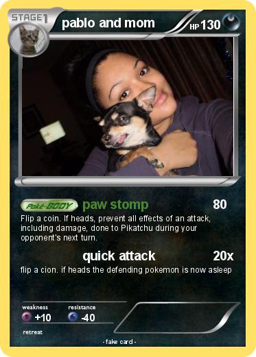 Pokemon pablo and mom