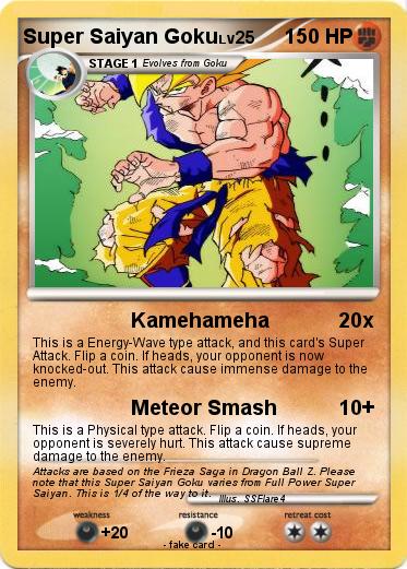 Pokemon Super Saiyan Goku