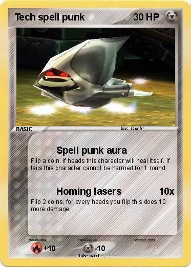 Pokemon Tech spell punk