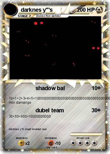 Pokemon darknes y'''s