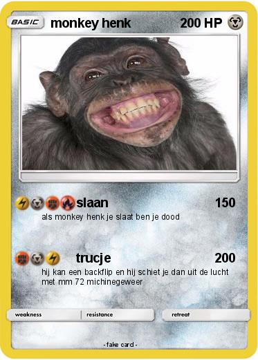 Pokemon monkey henk