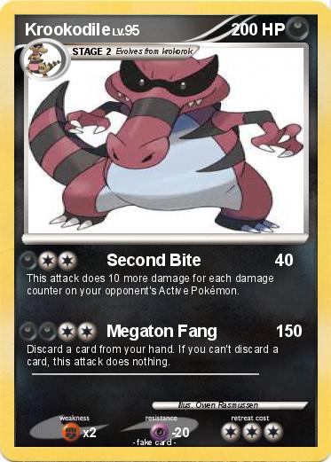 Pokemon Krookodile
